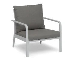 Hillerstorp Hånger Loungestol Vit/Gråbeige 82cm