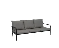 Hillerstorp Hånger 3-sits Soffa Svart/Gråbeige 205cm