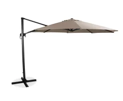 Hillerstorp Hängparasoll Alu/Beige 350cm