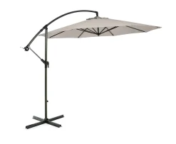 Hillerstorp Hängparasoll Alu/Beige 300cm
