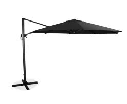 Hillerstorp Hängparasoll Svart 350cm