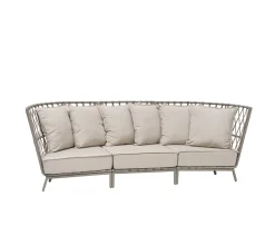 Hillerstorp Jet Set 3-sits Loungesoffa Beige 274cm