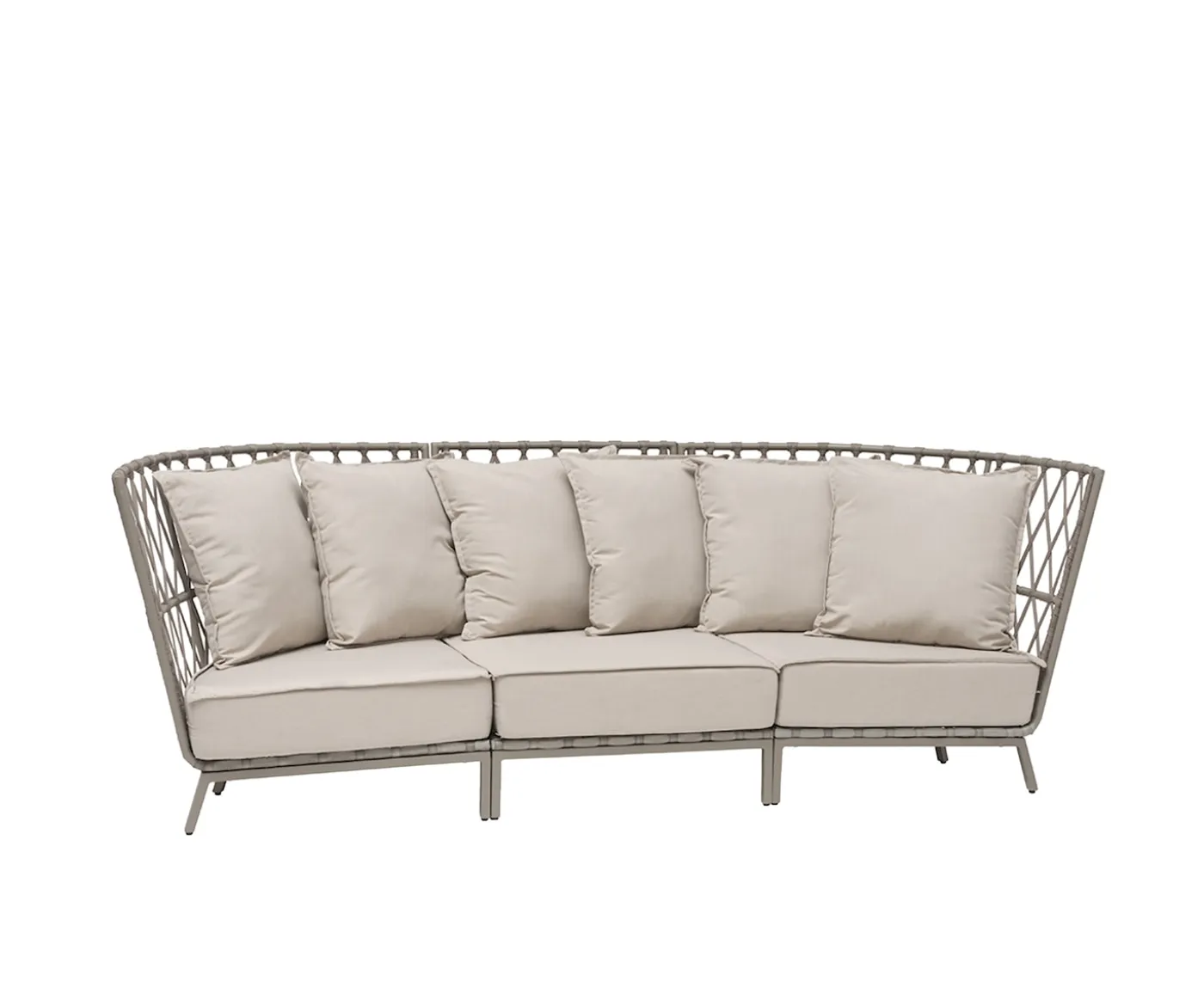 Hillerstorp Jet Set 3-sits Loungesoffa Beige 274cm