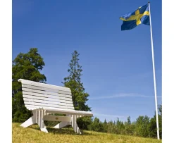 Hillerstorp Lund Soffa Vit