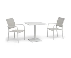 Hillerstorp Näsby Cafébord Vit 70x70