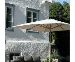Hillerstorp Parasoll Fyrkantig Beige 290x290