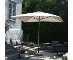 Hillerstorp Parasoll Fyrkantig Beige 290x290