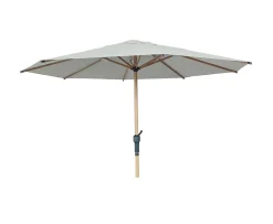 Hillerstorp Parasoll med Vev Beige Ø300