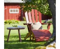 Hillerstorp Tennessee Däckstol Oxidröd