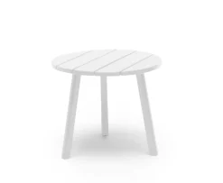 Hillerstorp Tennessee Sidobord Vit Ø50