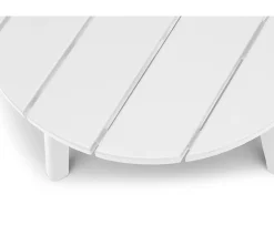 Hillerstorp Tennessee Sidobord Vit Ø50