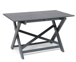 Hillerstorp Torpet Matbord Stålgrå 109x67