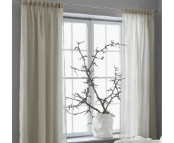 Himla Dalsland Gardinlängd Linne Oatmeal 290cm