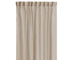 Himla Dalsland Gardinlängd Linne Oatmeal 290cm