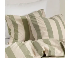 Himla Daydreamer Örngott Percale Greenery 50x60