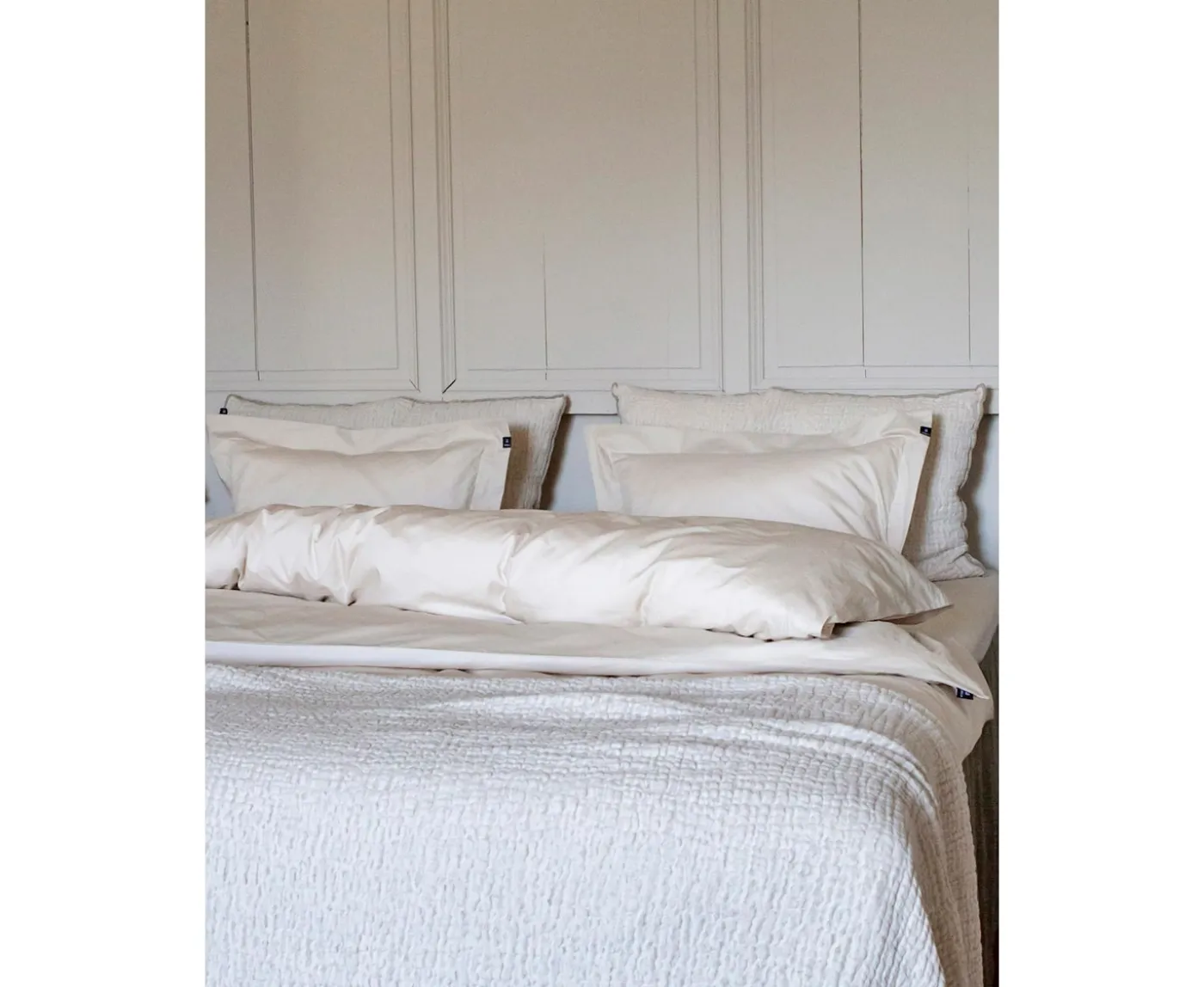 Himla Dreamtime Påslakan GOTS Percale Sand Enkel