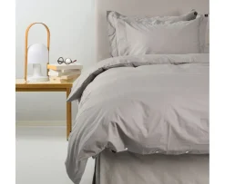 Himla Dreamtime Påslakan GOTS Granit Dubbel