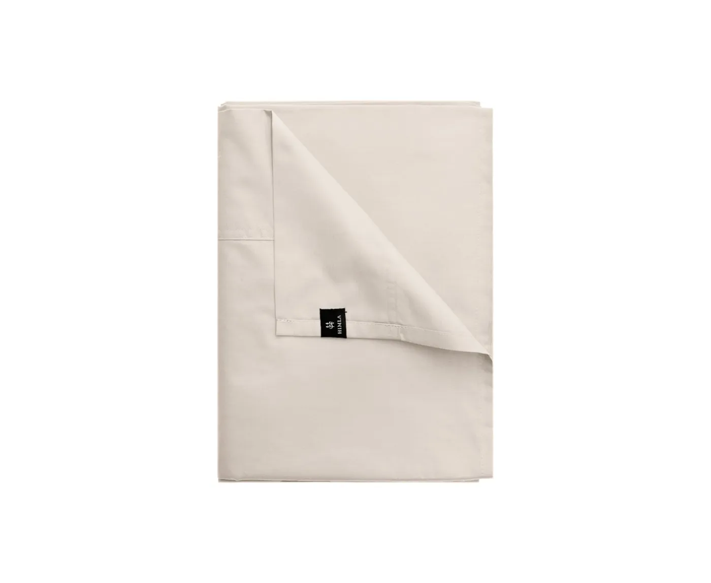 Himla Dreamtime Underlakan GOTS Percale Sand Dubbel