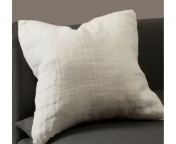 Himla Hannelin Kuddfodral Linne White 50x50