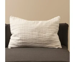 Himla Hannelin Kuddfodral Linne White 50x70