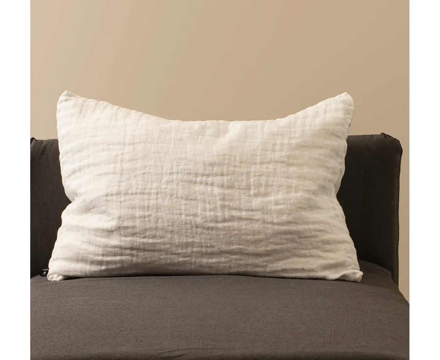 Himla Hannelin Kuddfodral Linne White 50x70