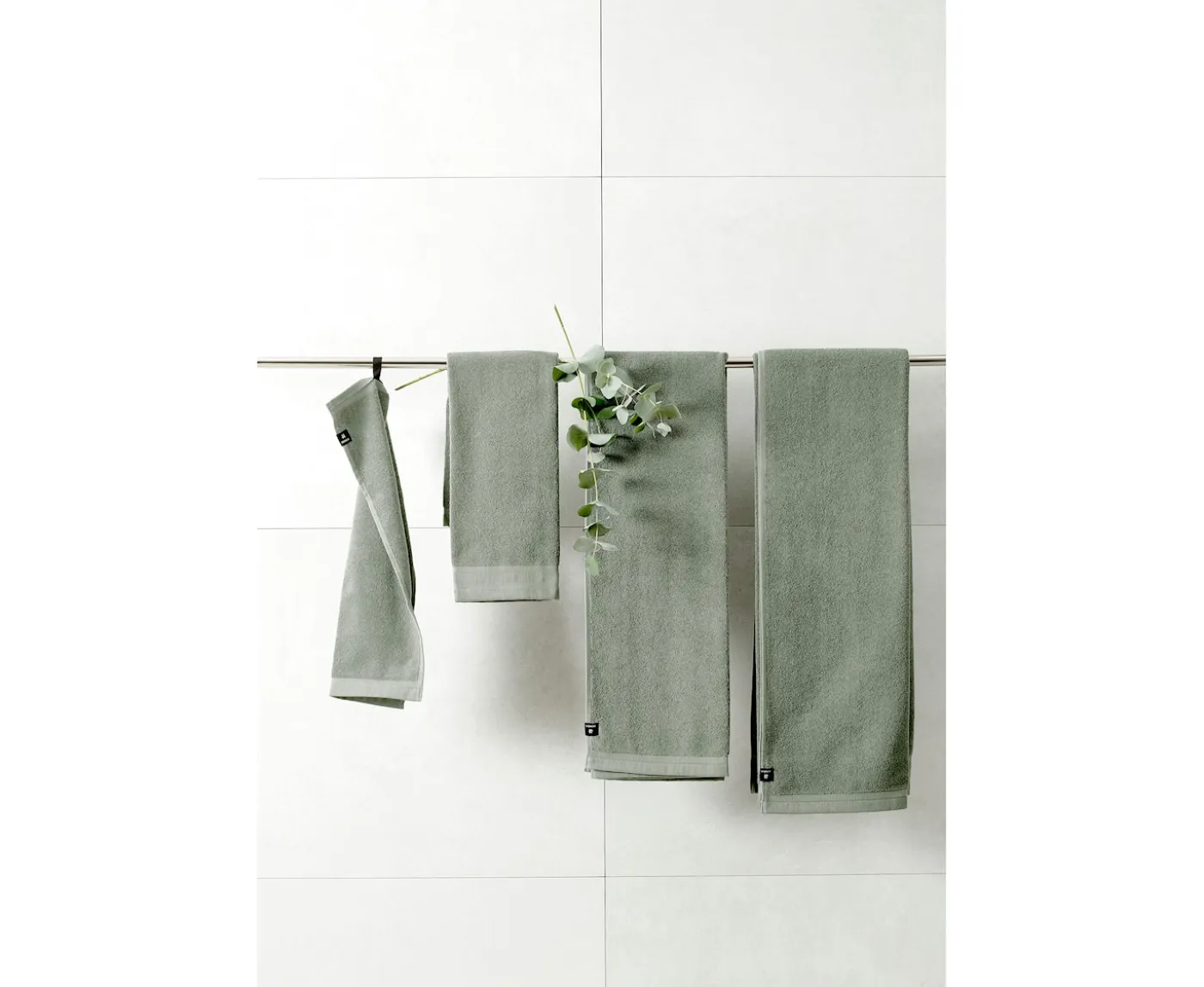 Himla Lina Handduk Sage 70x140