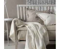 Himla Merlin Kuddfodral Linne Natural 50x50