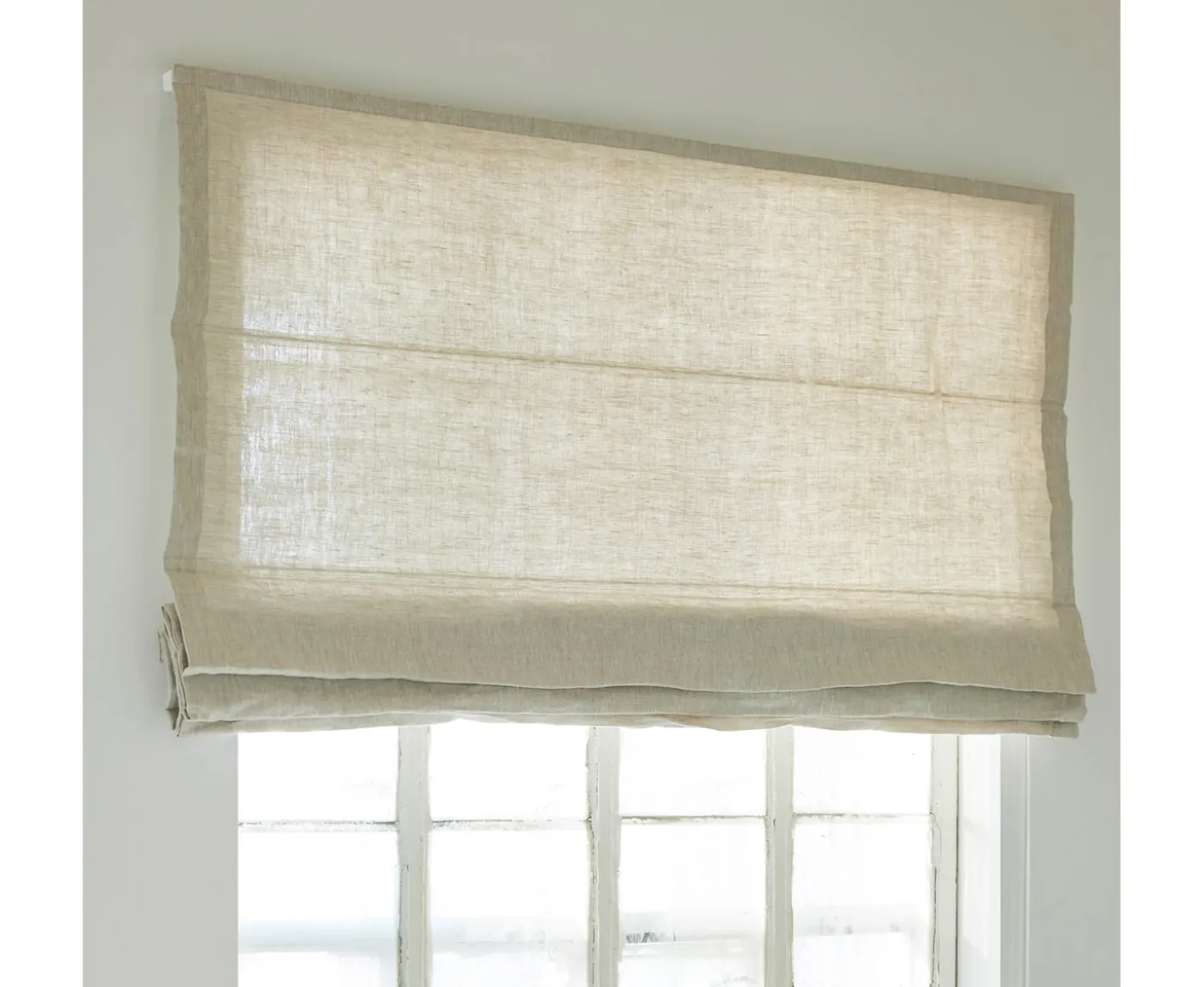 Himla Miramar Hissgardin Linne Oatmeal 150cm