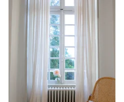Himla Skylight Gardinlängd Linne White 140x250