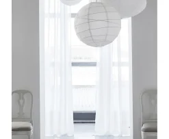 Himla Skylight Gardinlängd Linne White 140x290