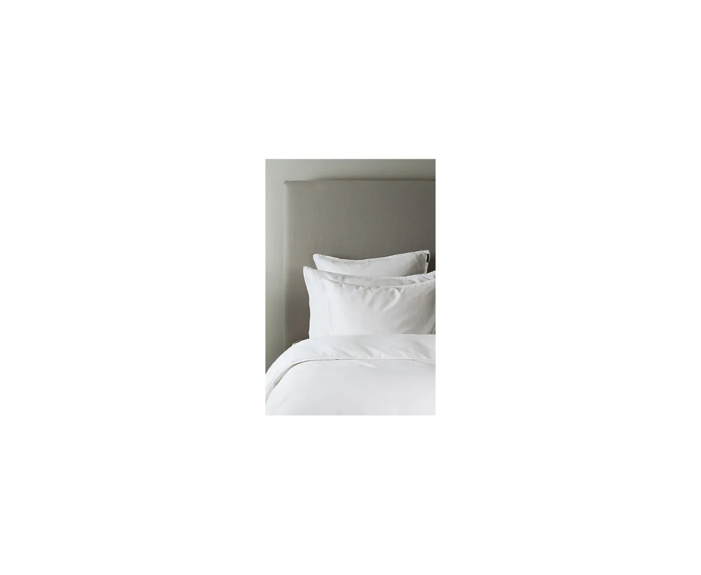 Himla Soul of Örngott GOTS Satin White 50x90