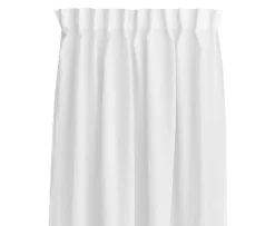 Himla Sunrise Gardinlängd Linne White 140x250