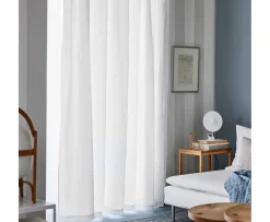 Himla Sunrise Gardinlängd Linne White 280x250