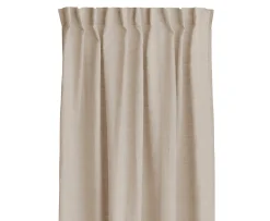 Himla Sunshine Gardinlängd Linne Oatmeal 140x250