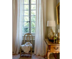 Himla Sunshine Gardinlängd Linne Oatmeal 140x250