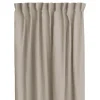 Himla Sunshine Gardinlängd Linne Ash 140x250
