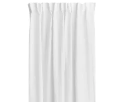 Himla Sunshine Gardinlängd Linne White 140x250