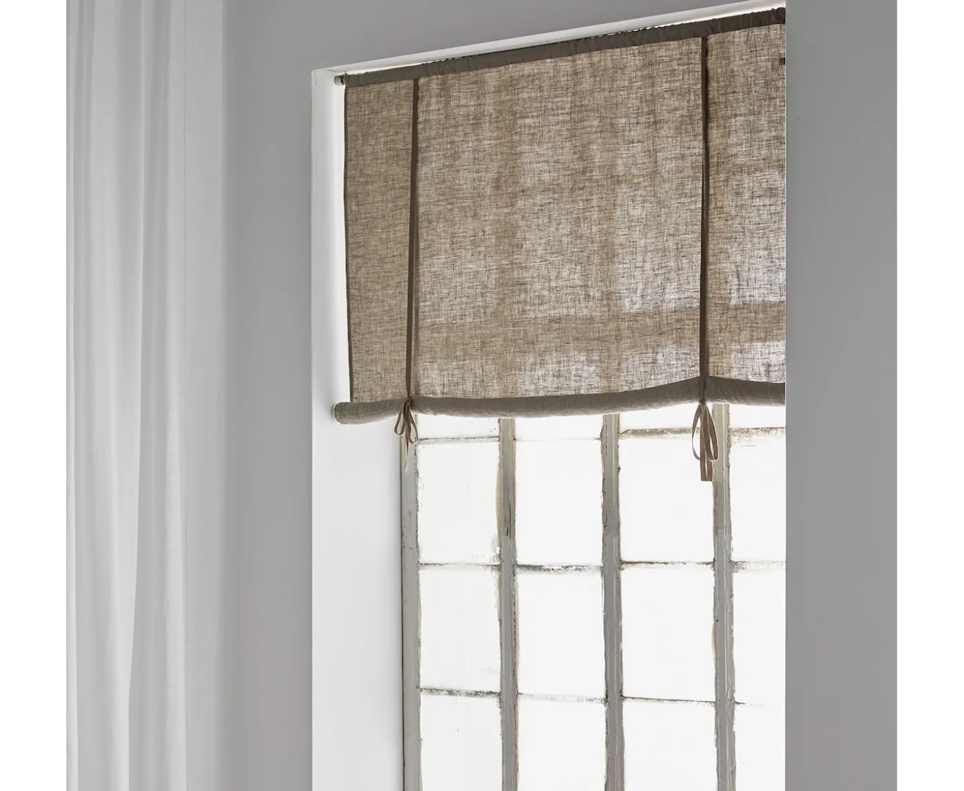 Himla Sunshine Hissgardin Linne Natural 100x120
