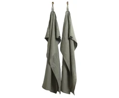 Himla Sunshine Kökshandduk Sage 2-pack 50x70