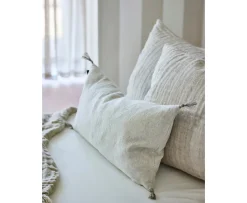 Himla Sunshine Kuddfodral Tassel Oatmeal 30x60