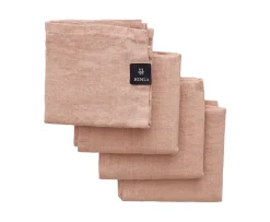 Himla Sunshine Linne Servett Nude 4-pack
