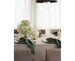 Himla Sunshine Linneduk Ash 145x330