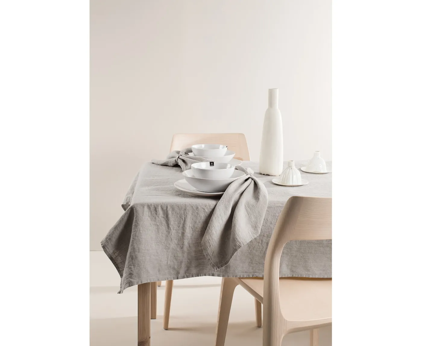Himla Sunshine Linneduk Ash 145x330