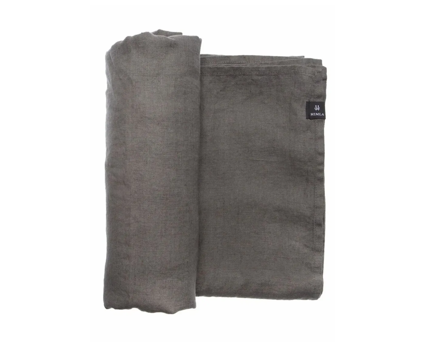 Himla Sunshine Linneduk Charcoal 145x250