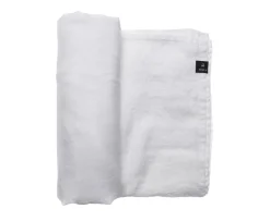 Himla Sunshine Linneduk White 145x330