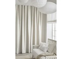 Himla Twilight Gardinlängd Linne Fog 280x290