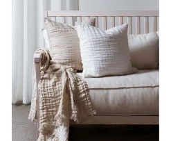 Himla Hannelin Kuddfodral Linne Natural 50x50