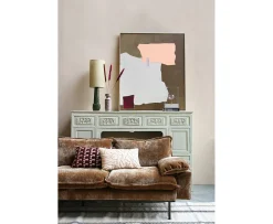 HKliving Abstract Tavla Mustard/Nude 100x120
