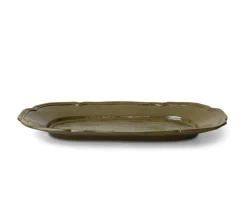 HKliving New Classics Serveringsbricka Olive 35x13