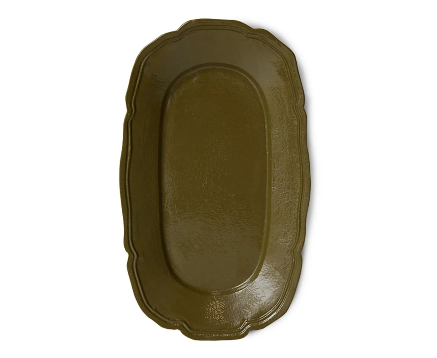 HKliving New Classics Serveringsbricka Olive 35x13